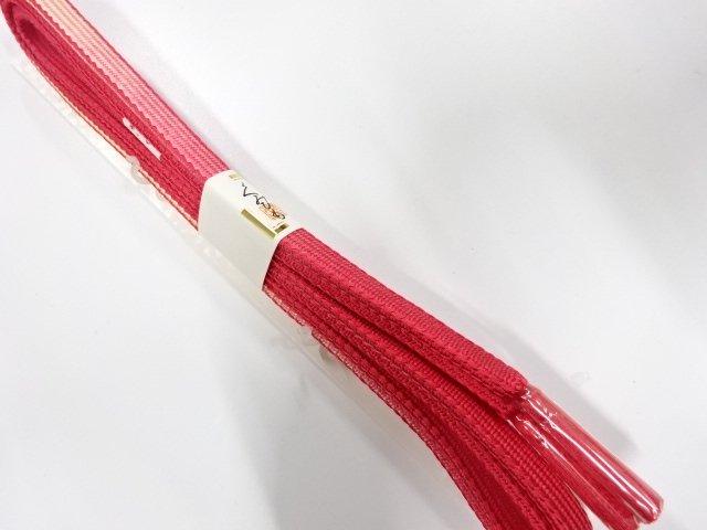JAPANESE KIMONO / UNUSED HAND-TIED OBIJIME